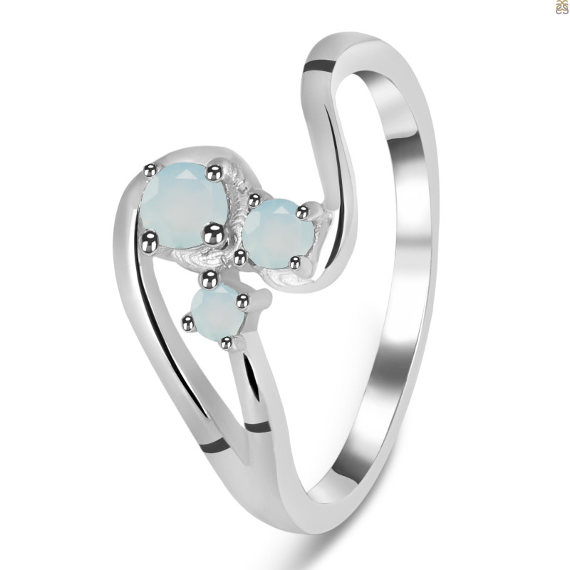 Blue Chalcedony Ring BLX-RDR-2593.