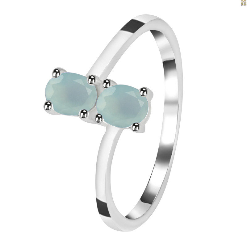 Blue Chalcedony Ring BLX-RDR-2595.