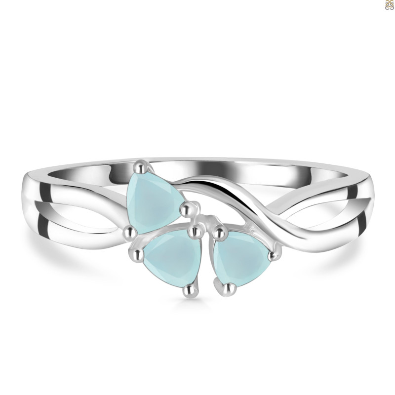 Blue Chalcedony Ring BLX-RDR-2596.