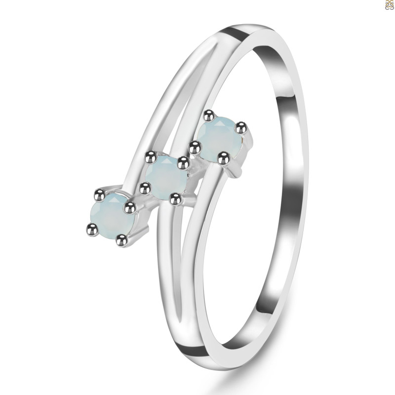 Blue Chalcedony Ring BLX-RDR-2618.