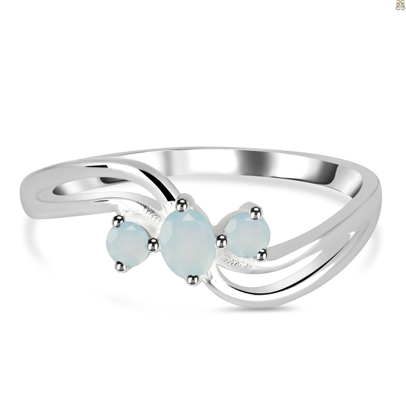 Blue Chalcedony Ring BLX-RDR-2624.