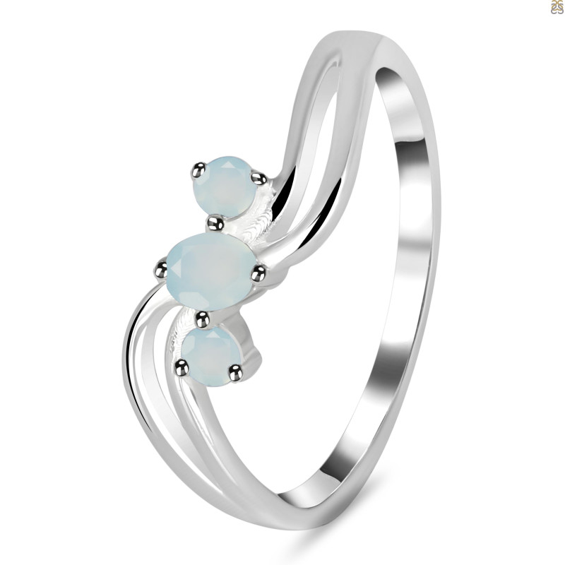 Blue Chalcedony Ring BLX-RDR-2624.