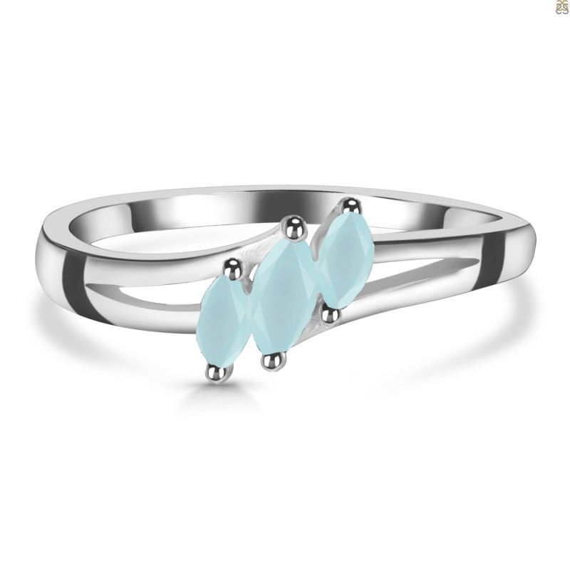 Blue Chalcedony Ring BLX-RDR-2630.