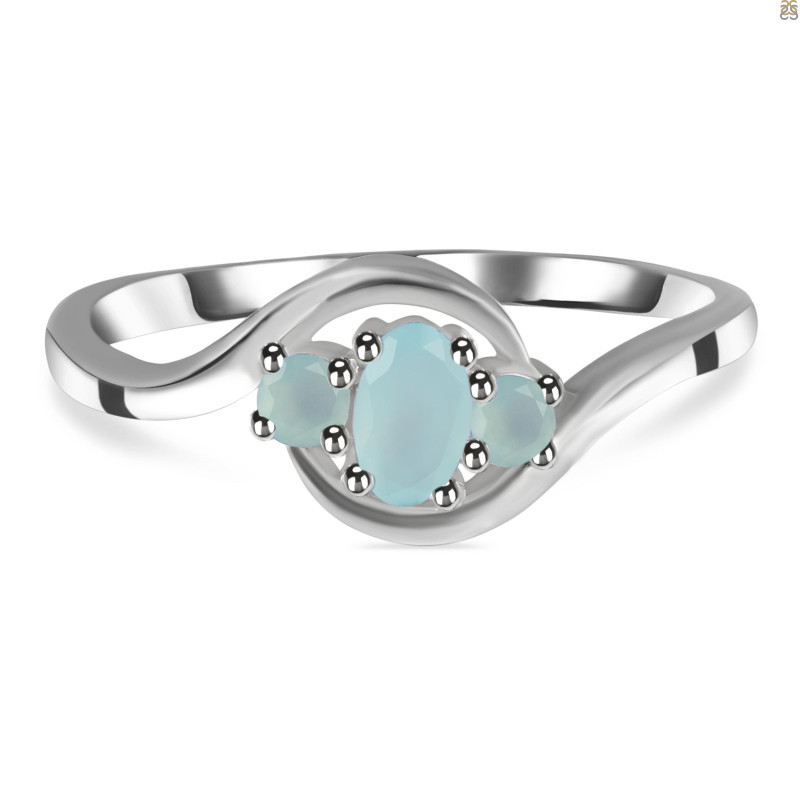 Blue Chalcedony Ring BLX-RDR-2635.