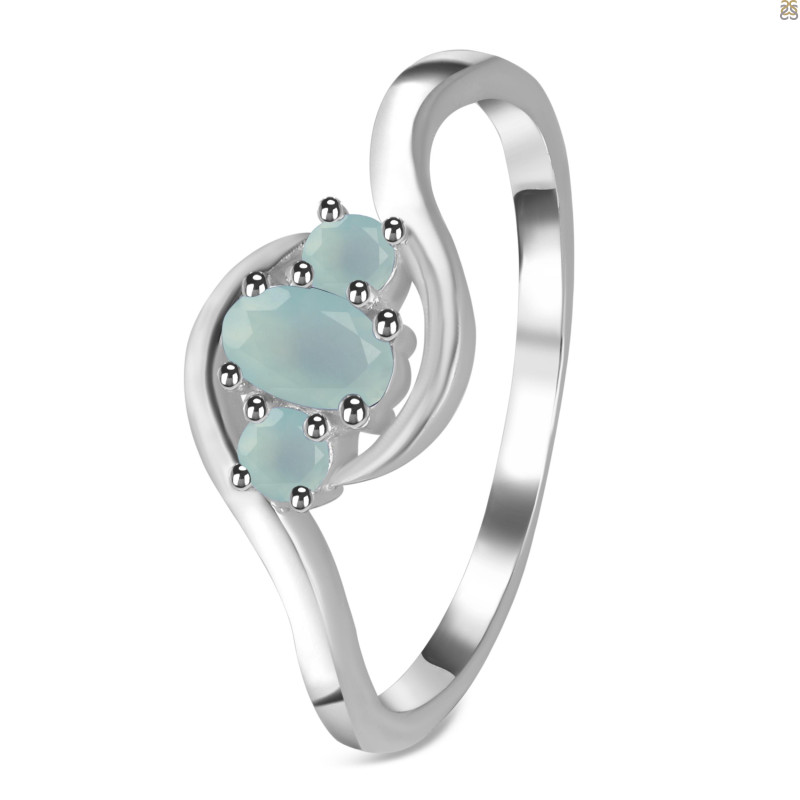 Blue Chalcedony Ring BLX-RDR-2635.
