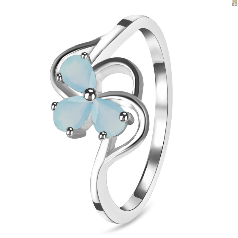 Blue Chalcedony Ring BLX-RDR-2638.