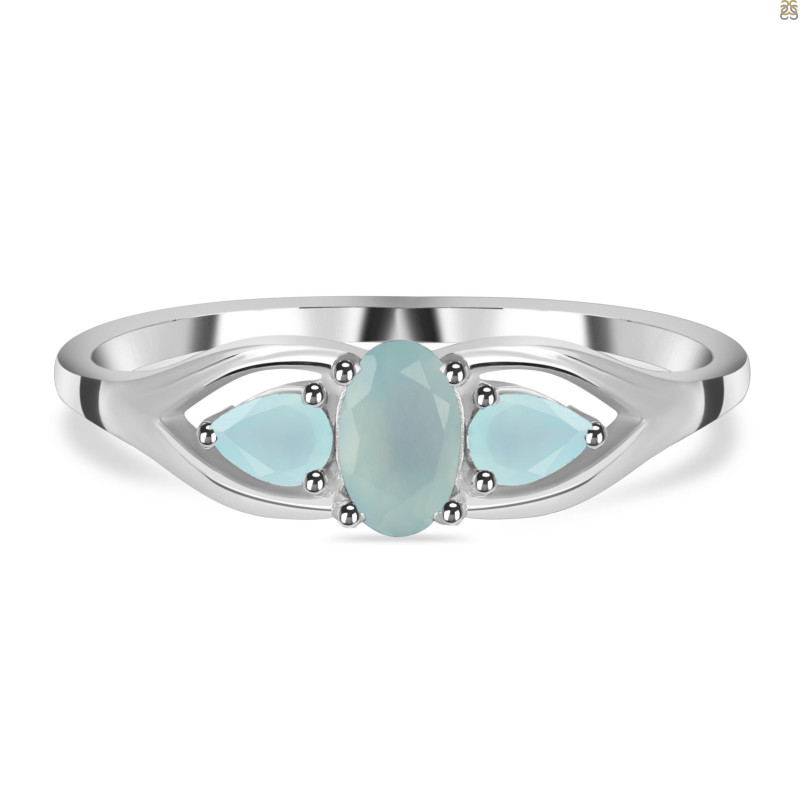Blue Chalcedony Ring BLX-RDR-2639.