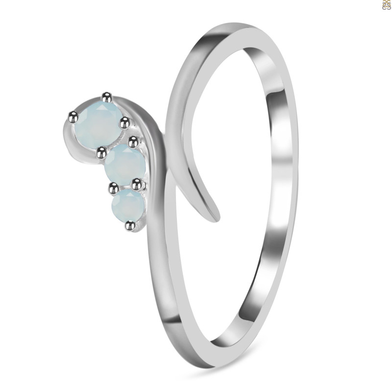 Blue Chalcedony Ring BLX-RDR-2647.