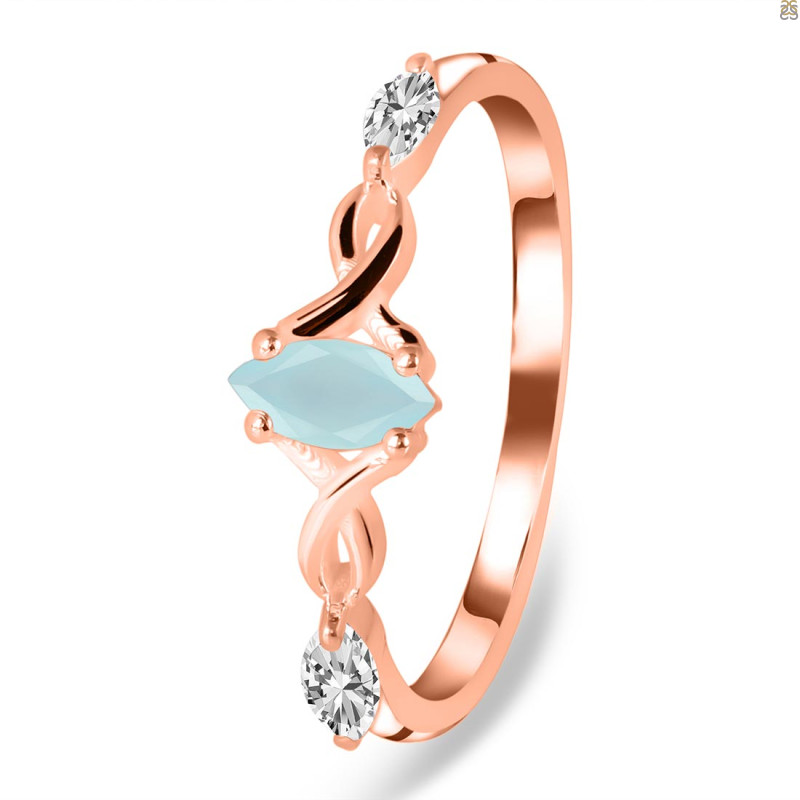 Blue Chalcedony Ring BLX-RDR-2663.