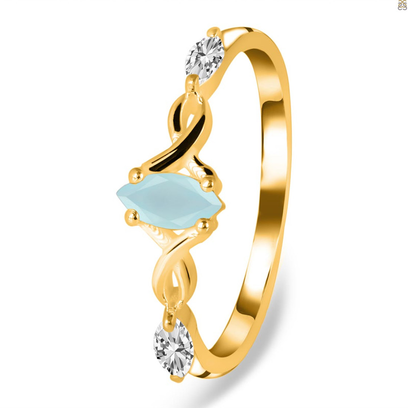 Blue Chalcedony Ring BLX-RDR-2663.