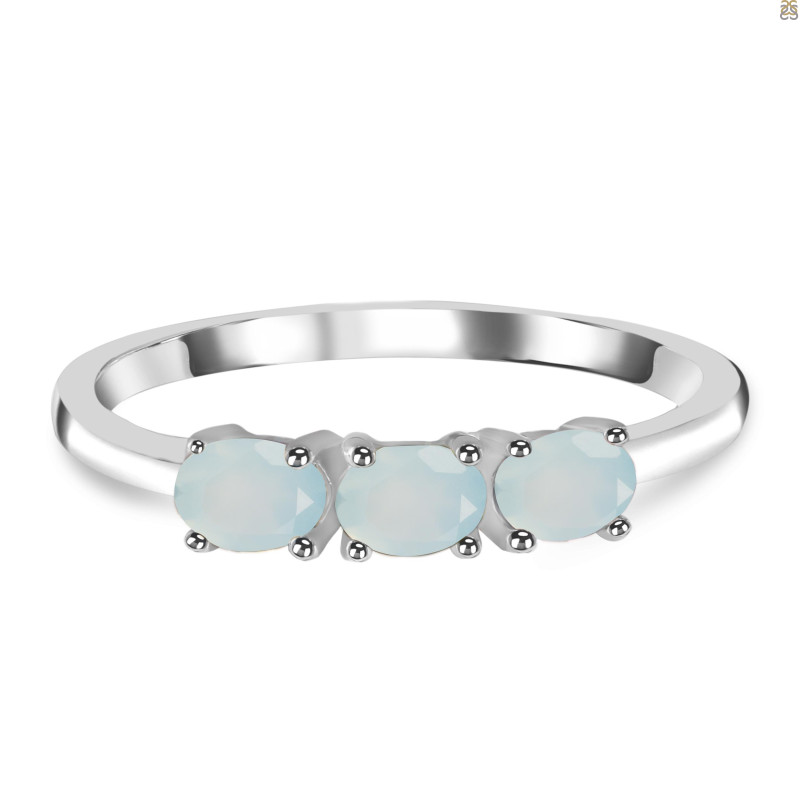 Blue Chalcedony Ring BLX-RDR-2697.
