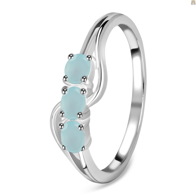 Blue Chalcedony Ring BLX-RDR-2699.