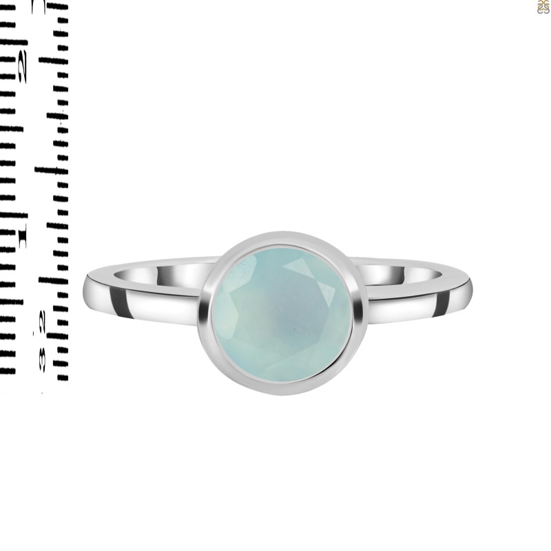 Blue Chalcedony Ring BLX-RDR-2709.