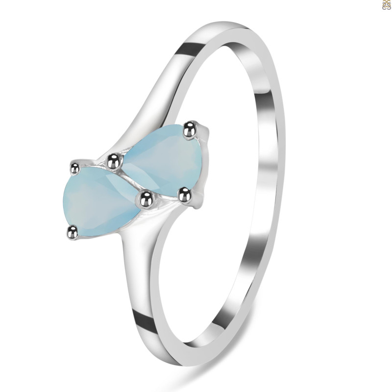 Blue Chalcedony Ring BLX-RDR-2725.