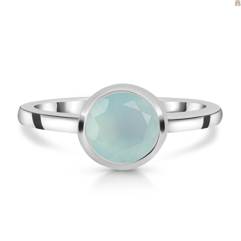 Blue Chalcedony Ring BLX-RDR-2753.
