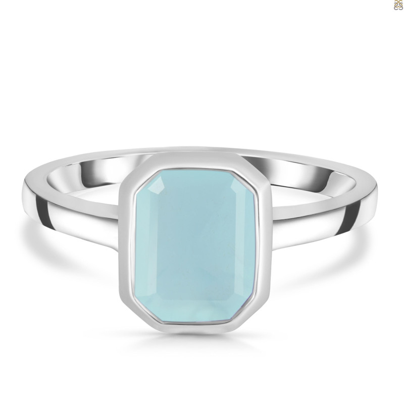 Blue Chalcedony Ring BLX-RDR-2765.