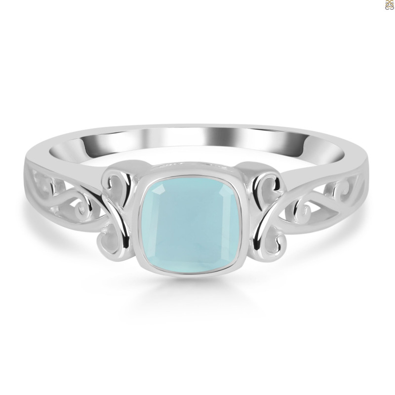 Blue Chalcedony Ring BLX-RDR-2840.