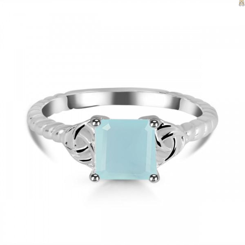 Blue Chalcedony Ring BLX-RDR-2844.