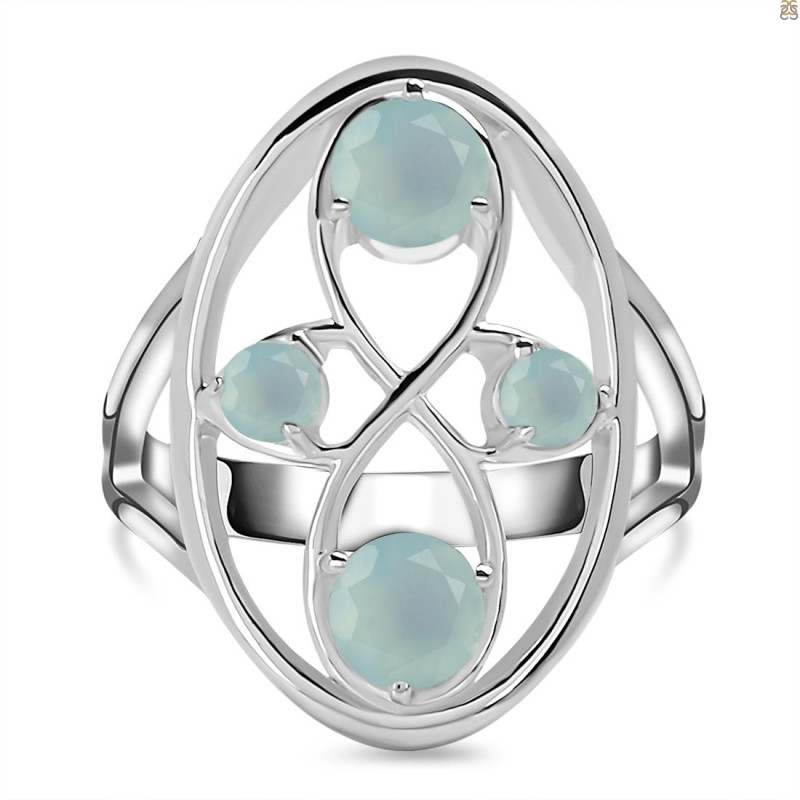 Blue Chalcedony Ring BLX-RDR-31.