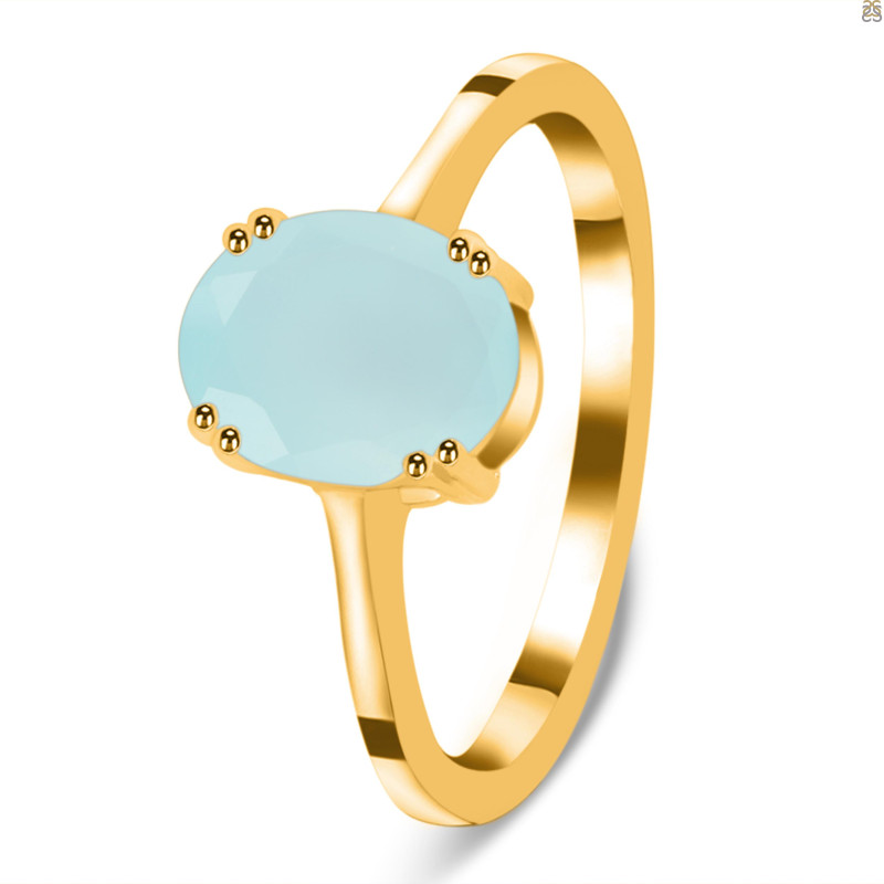  Blue Chalcedony Ring BLX-RDR-3145.