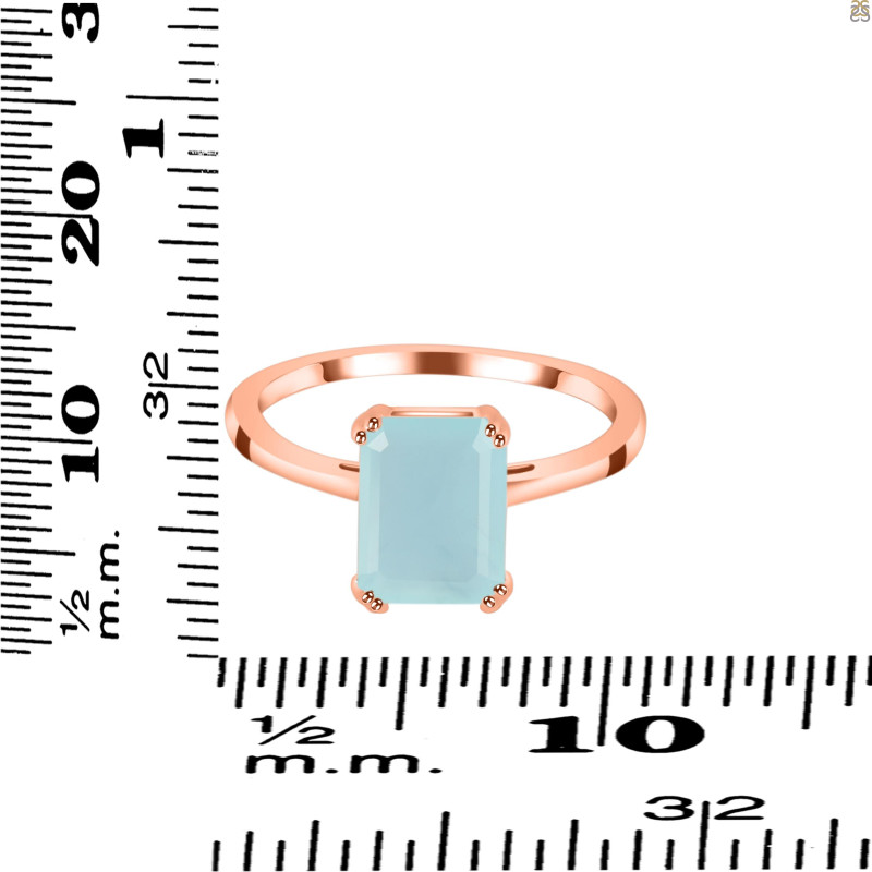 Blue Chalcedony Ring BLX-RDR-3147.