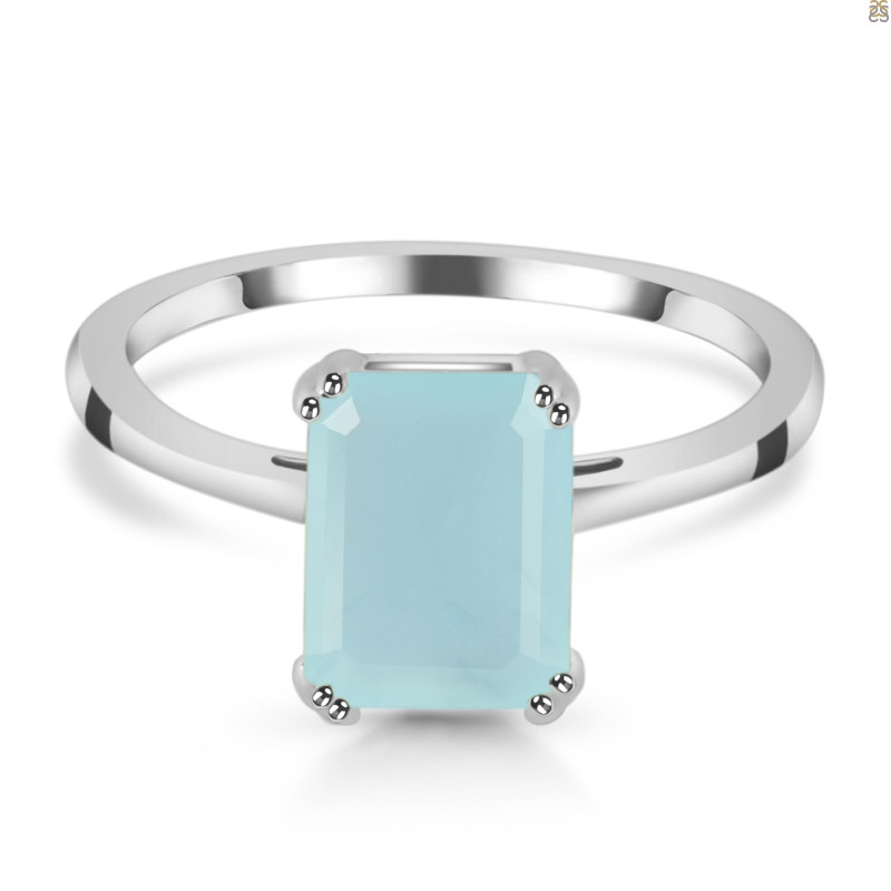 Blue Chalcedony Ring BLX-RDR-3147.