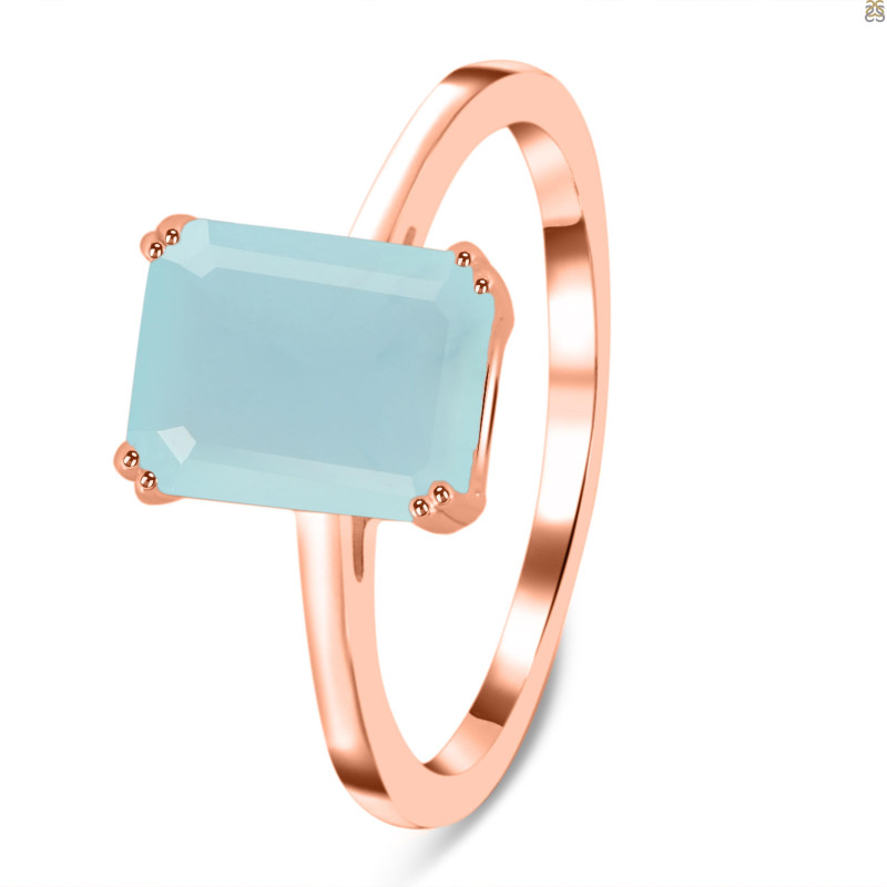 Blue Chalcedony Ring BLX-RDR-3147.