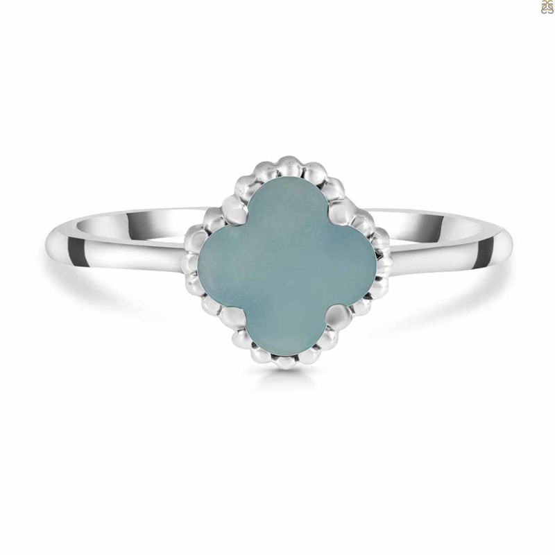 Blue Chalcedony Ring BLX-RDR-3157.
