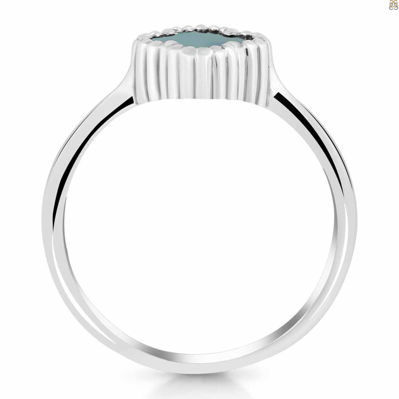 Blue Chalcedony Ring BLX-RDR-3157.