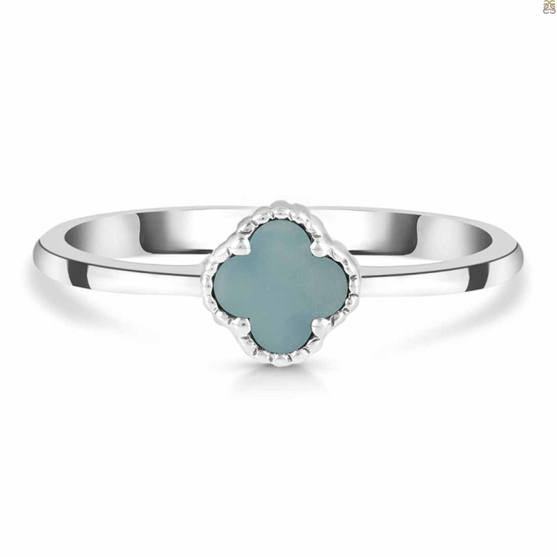 Blue Chalcedony Ring BLX-RDR-3158.