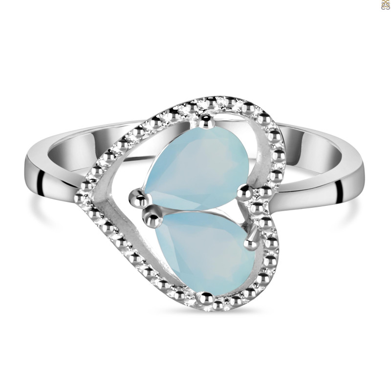 Blue Chalcedony Ring BLX-RDR-35.
