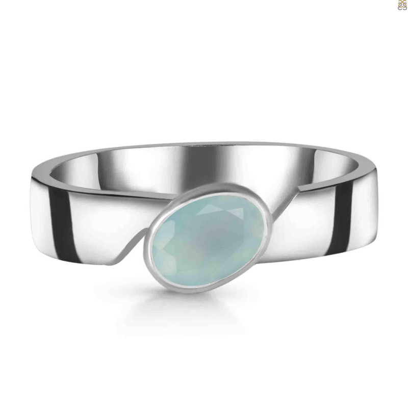 Blue Chalcedony Ring BLX-RDR-350.