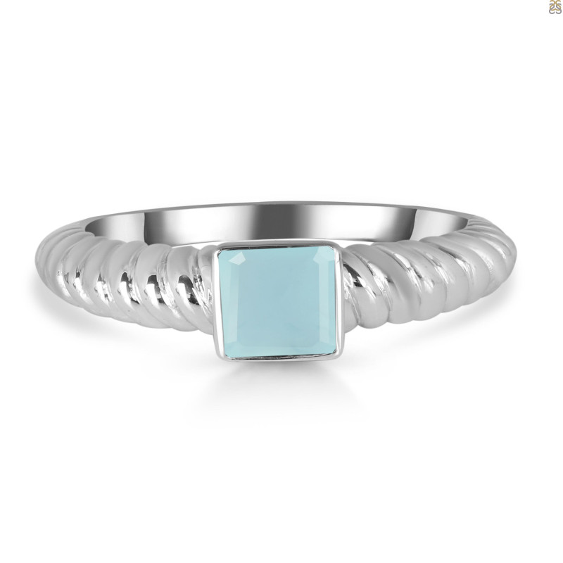 Blue Chalcedony Ring BLX-RDR-357.