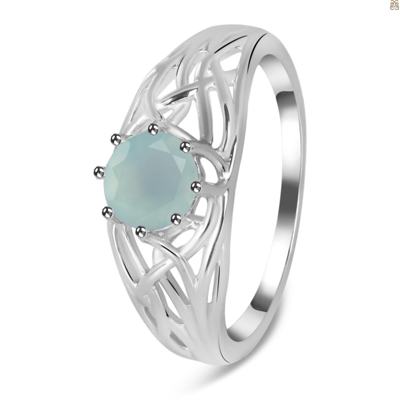 Blue Chalcedony Ring BLX-RDR-360.