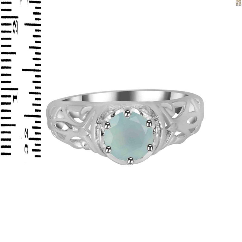 Blue Chalcedony Ring BLX-RDR-363.