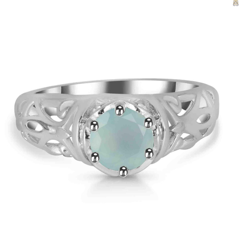 Blue Chalcedony Ring BLX-RDR-363.