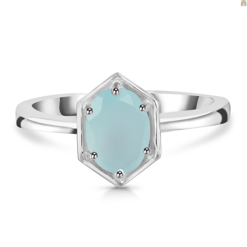 Blue Chalcedony Ring BLX-RDR-374.