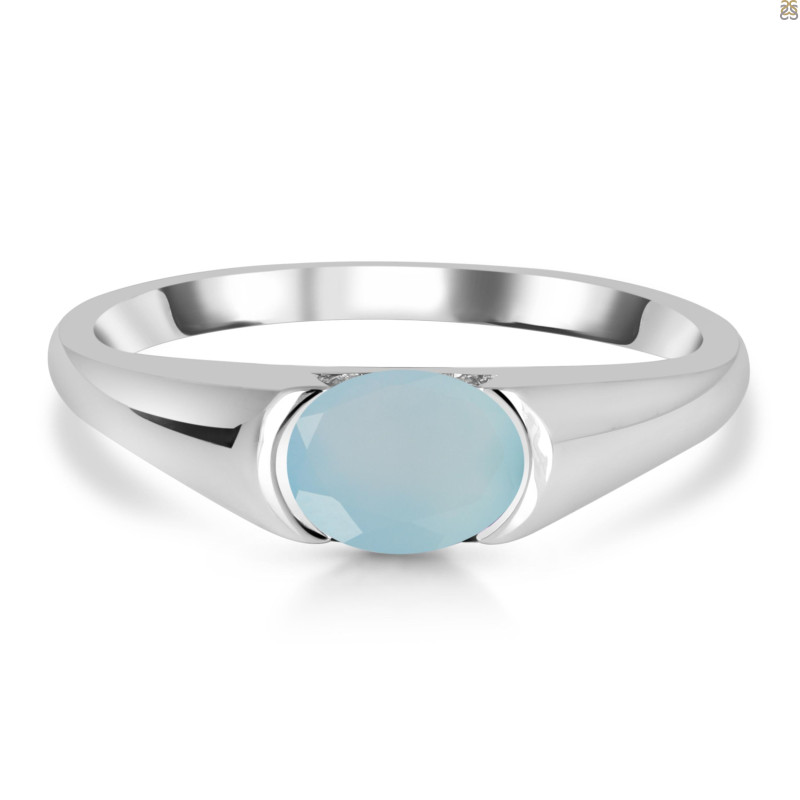Blue Chalcedony Ring BLX-RDR-381.