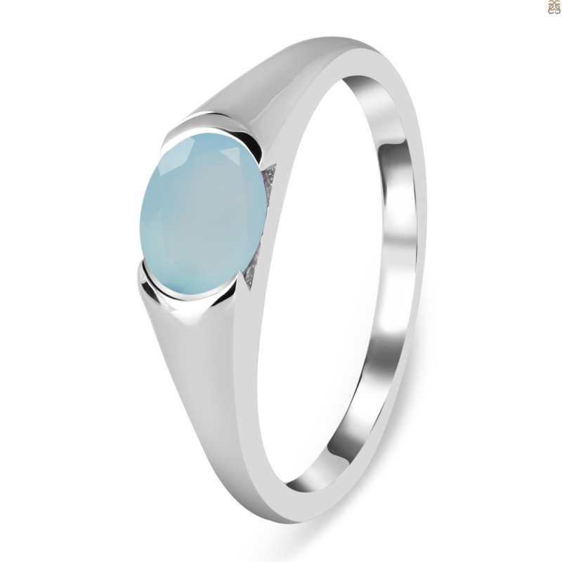 Blue Chalcedony Ring BLX-RDR-381.