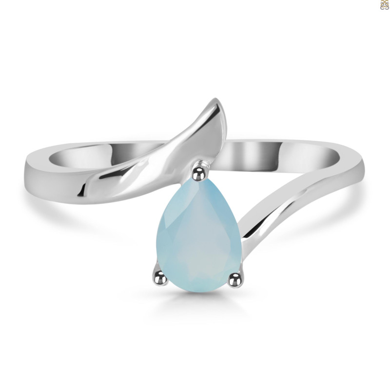 Blue Chalcedony Ring BLX-RDR-382.