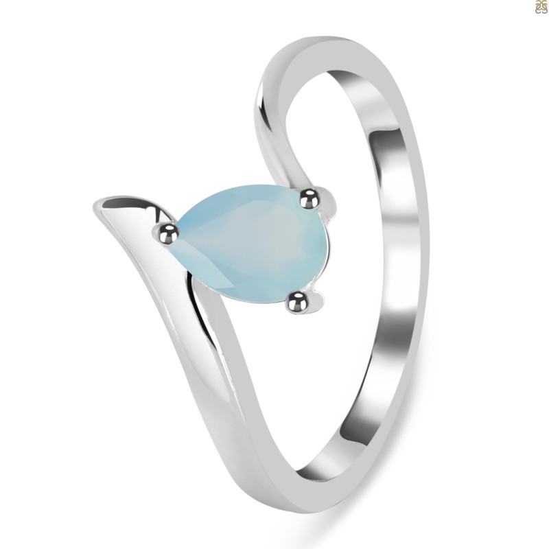 Blue Chalcedony Ring BLX-RDR-382.