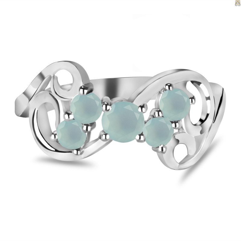 Blue Chalcedony Ring BLX-RDR-40.