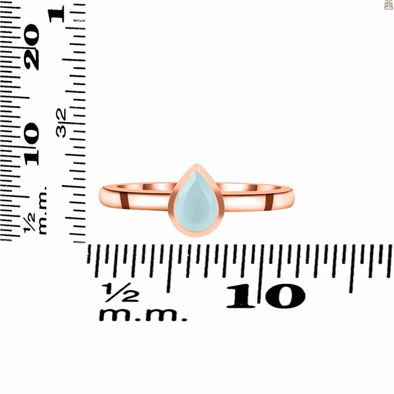 Blue Chalcedony Ring BLX-RDR-4030.