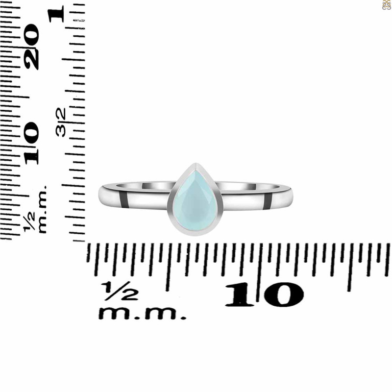 Blue Chalcedony Ring BLX-RDR-4030.