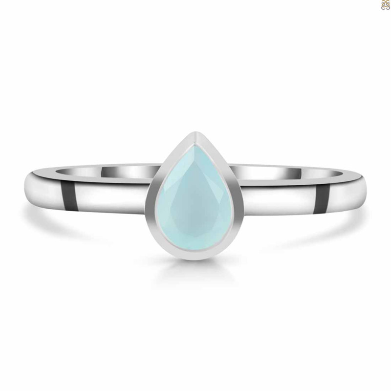 Blue Chalcedony Ring BLX-RDR-4030.