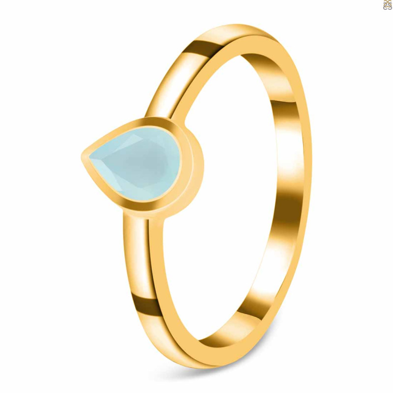 Blue Chalcedony Ring BLX-RDR-4030.