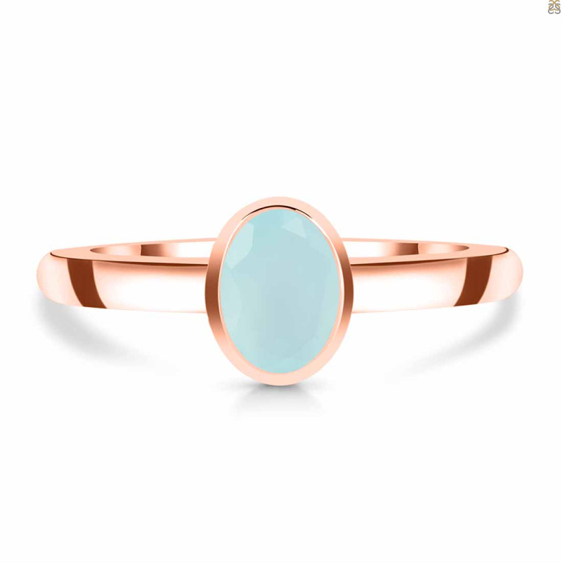 Blue Chalcedony Ring BLX-RDR-4032.