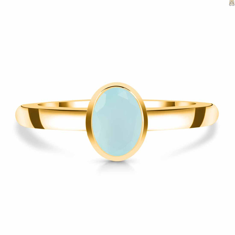 Blue Chalcedony Ring BLX-RDR-4032.