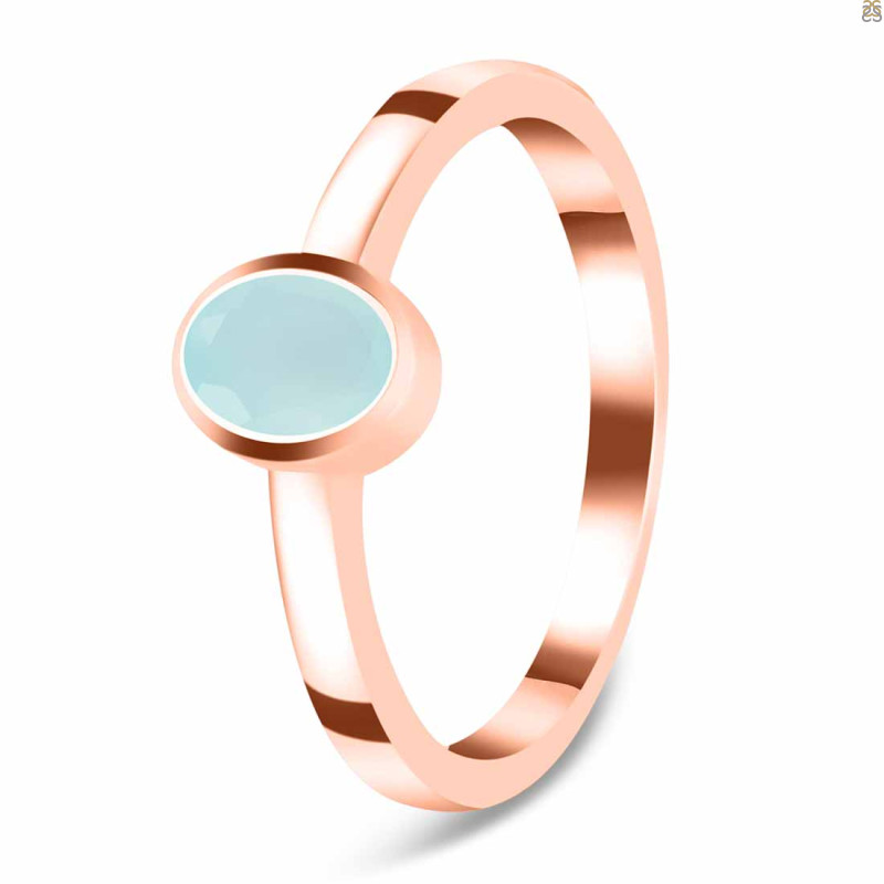 Blue Chalcedony Ring BLX-RDR-4032.