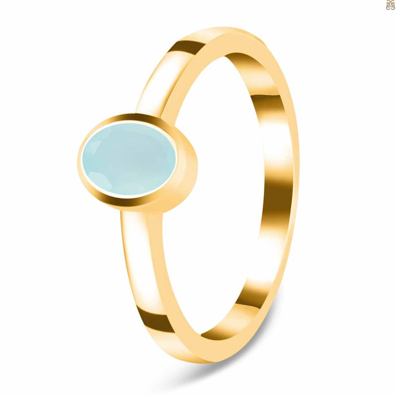 Blue Chalcedony Ring BLX-RDR-4032.
